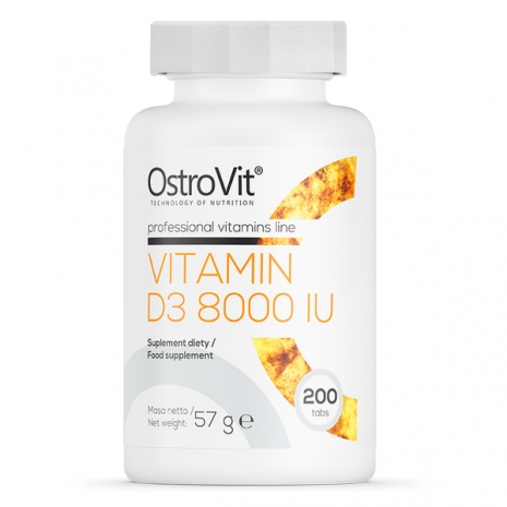 Vitamin D3 8000 IU 200tabs